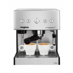 Magimix Cafetière Expresso Automatique Chrome Mat 1,8 L 11414