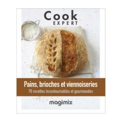 Livre Pains, Brioches Et Viennoiseries Magimix Cook Expert