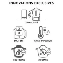 MAGIMIX Cook EXPERT Connect Robot Multifonctions Cuiseur Chromé Mat -Magimix magimix cook expert connect robot multifonctions cuiseur chrome mat 17