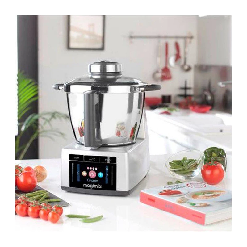 MAGIMIX Cook EXPERT Robot Multifonctions Cuiseur Chromé Mat Kit Connect Offert 4 MAGIMIX Cook EXPERT Robot Multifonctions Cuiseur Chromé Mat Kit Connect Offert – Image 2