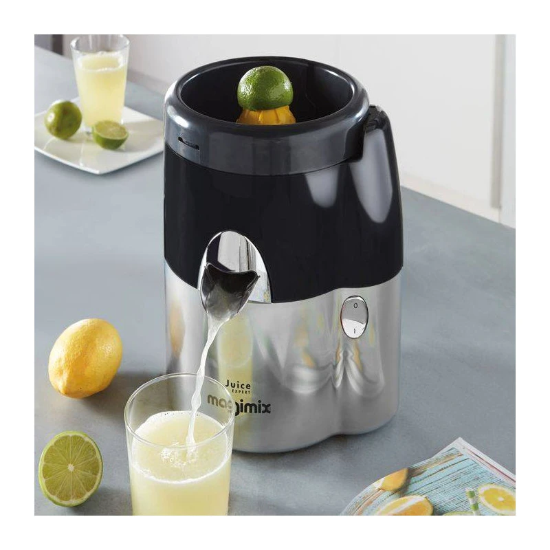 MAGIMIX Juice Expert 4 Extracteur Centrifugeuse Multifonction Noir/chromé Mat 17 MAGIMIX Juice Expert 4 Extracteur Centrifugeuse Multifonction Noir/chromé Mat – Image 15
