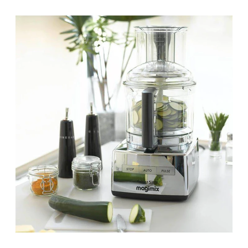 MAGIMIX Robot Cuisine Système 5200XL Chromé Mat 4 MAGIMIX Robot Cuisine Système 5200XL Chromé Mat – Image 2