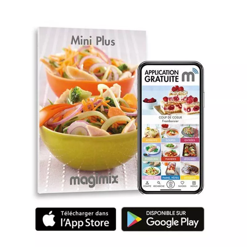 MAGIMIX Robot Multifonction MINI PLUS Bleu 10 MAGIMIX Robot Multifonction MINI PLUS Bleu – Image 8
